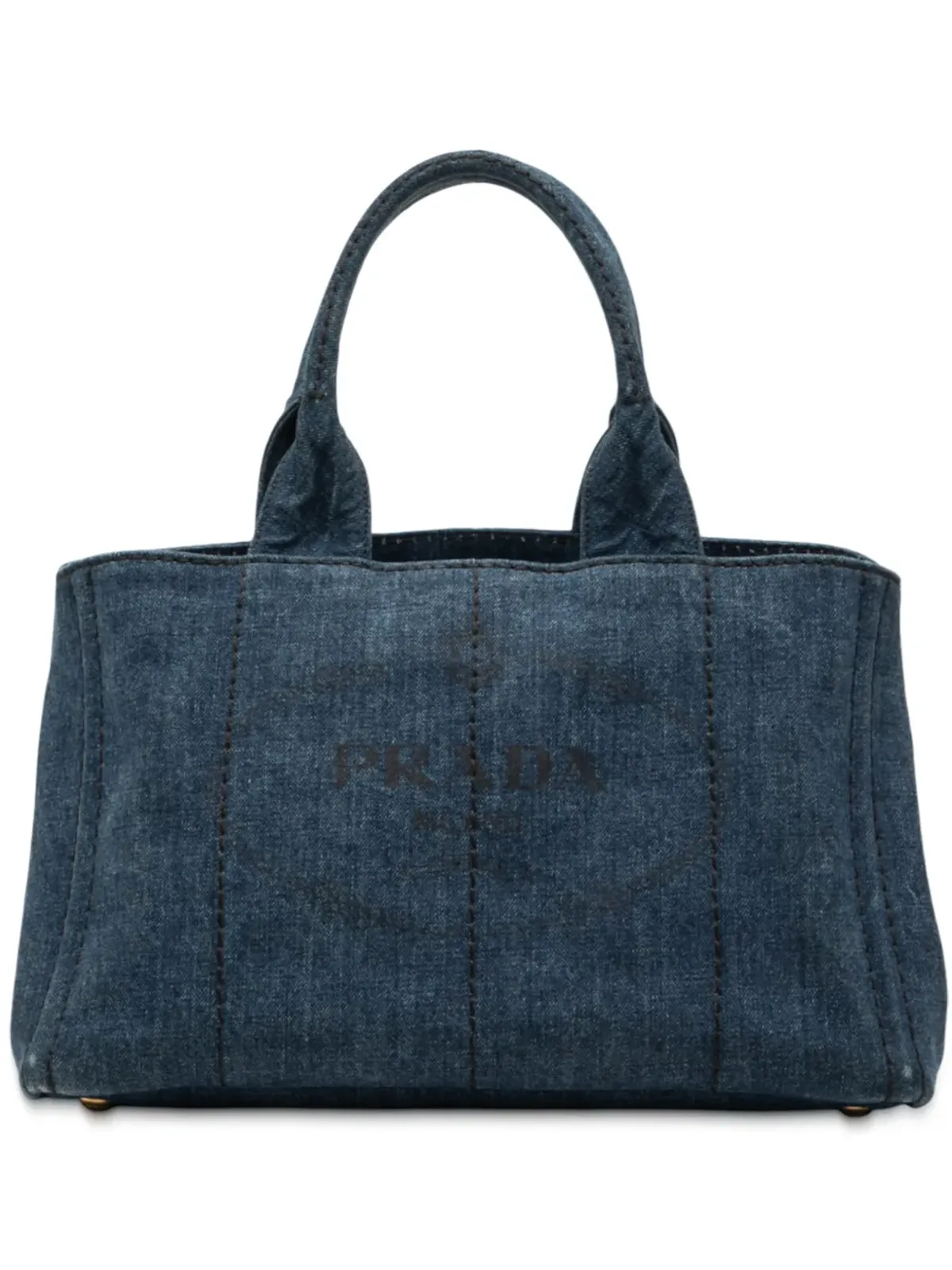 Prada Pre-Owned デ denim? Wait fix - 画像1