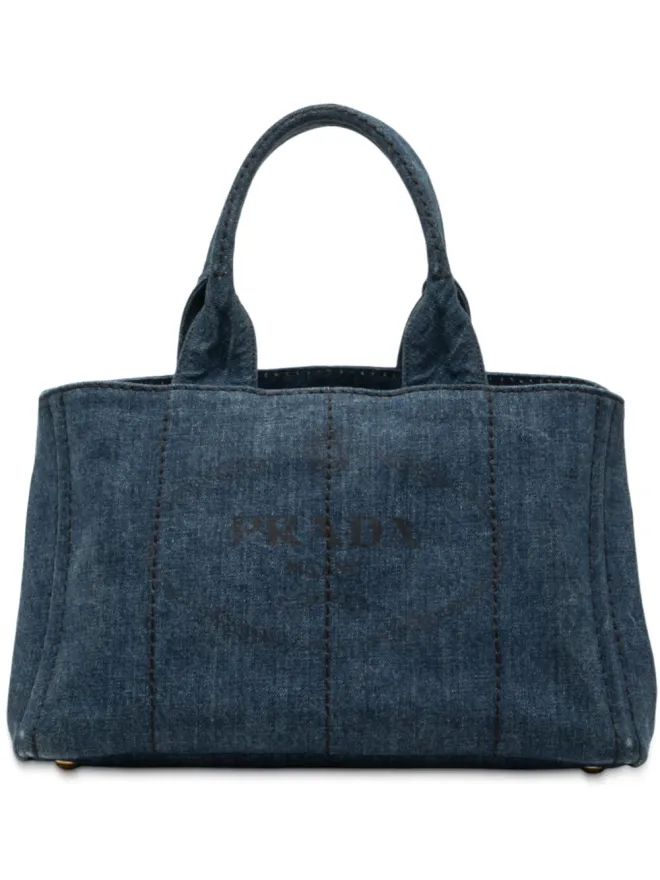 Prada Pre-Owned Prada Pre-Owned デ denim? Wait fixの商品画像