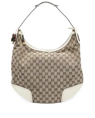 Gucci Pre-Owned GGキャンバス プリンシー ホーボーバッグ - サムネイル1