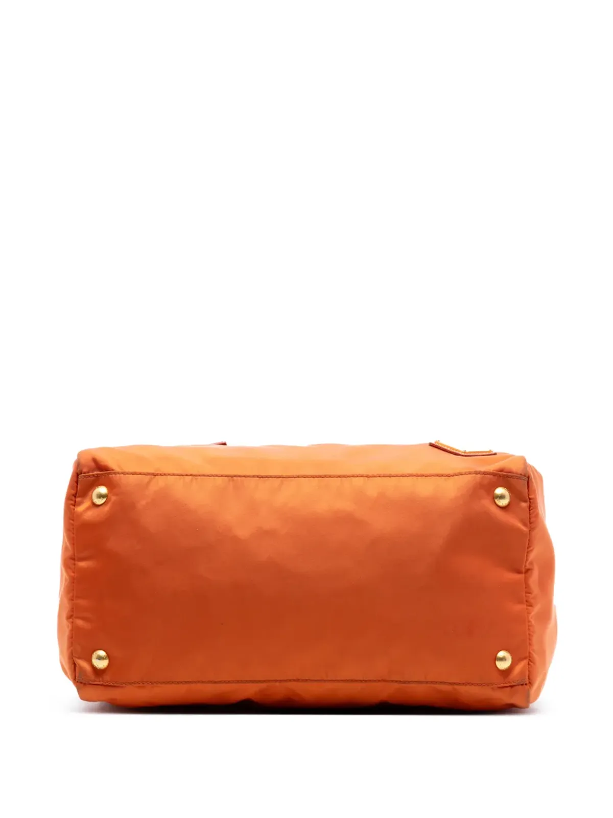 Prada Pre-Owned ボストンバッグ サッチェル オレンジ - 画像4