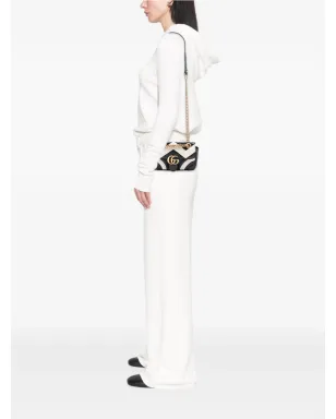 Gucci Pre-Owned GG Marmont マテラッセ レザー ショルダーバッグ ブラック - サムネイル2