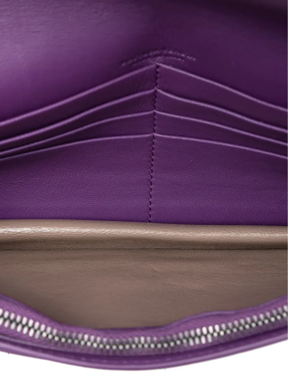 Bottega Veneta Pre-Owned Continental Wallet on Chain クロスボディバッグ - 画像5