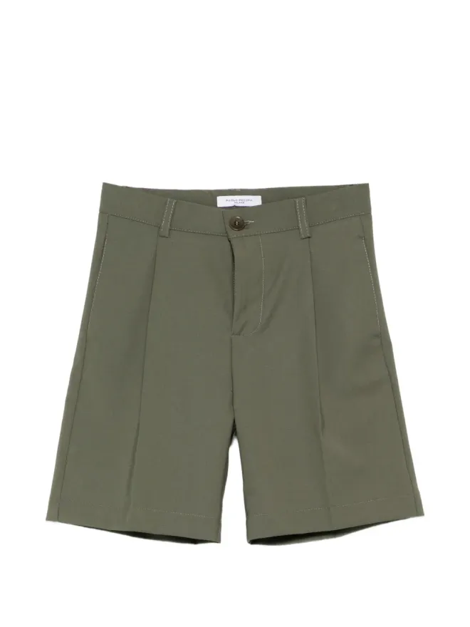 Paolo Pecora Kids Paolo Pecora Kids ベルトループジップファスナー付きショーツの商品画像