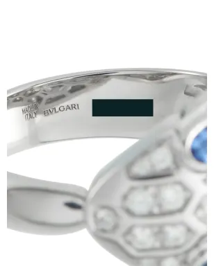 Bvlgari Pre-Owned ダイヤモンドとサファイアのリング - サムネイル4