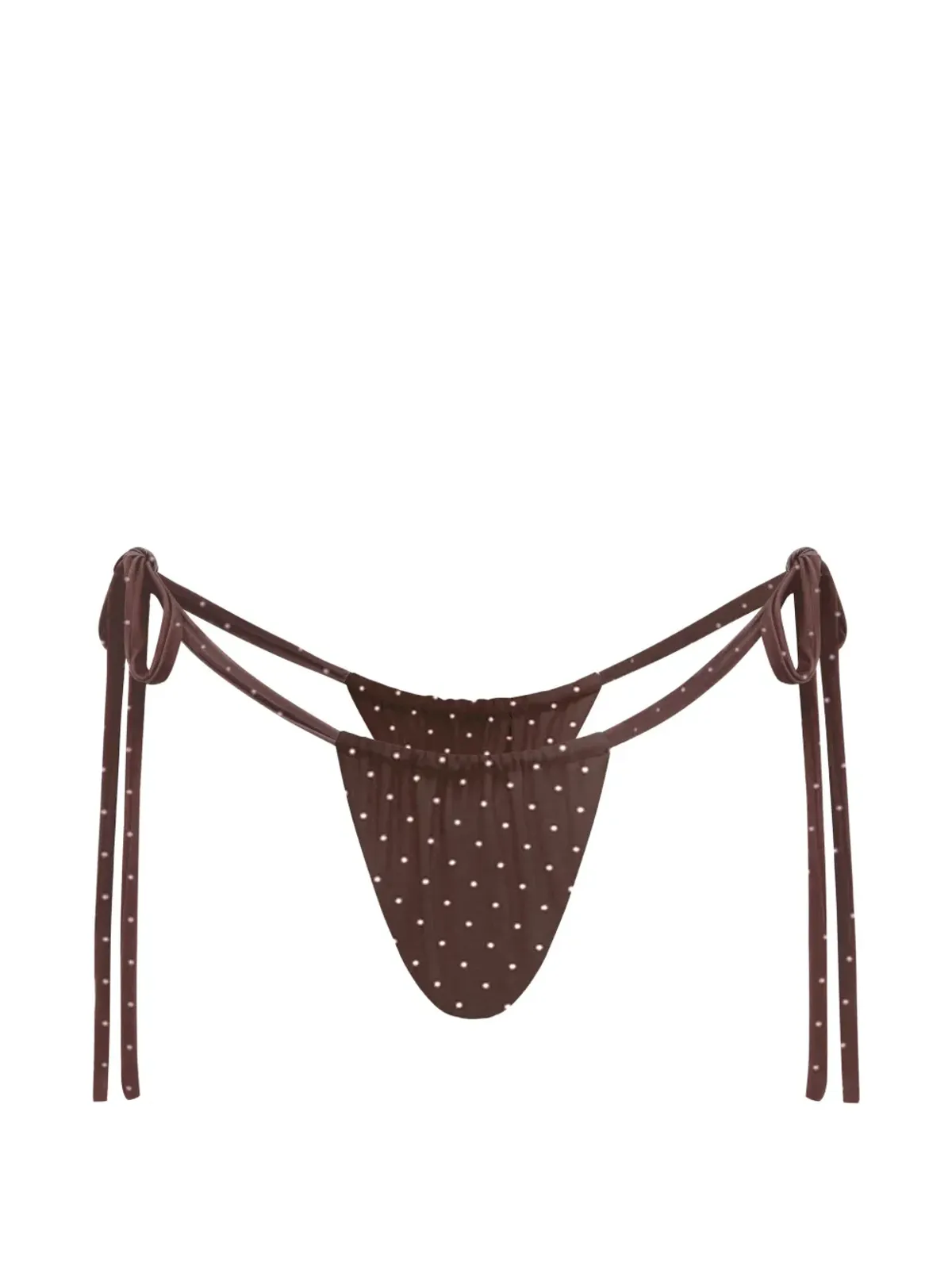 FAE SWIM Birdieリバーシブル花柄ビキニボトム（ピンク） - 画像1