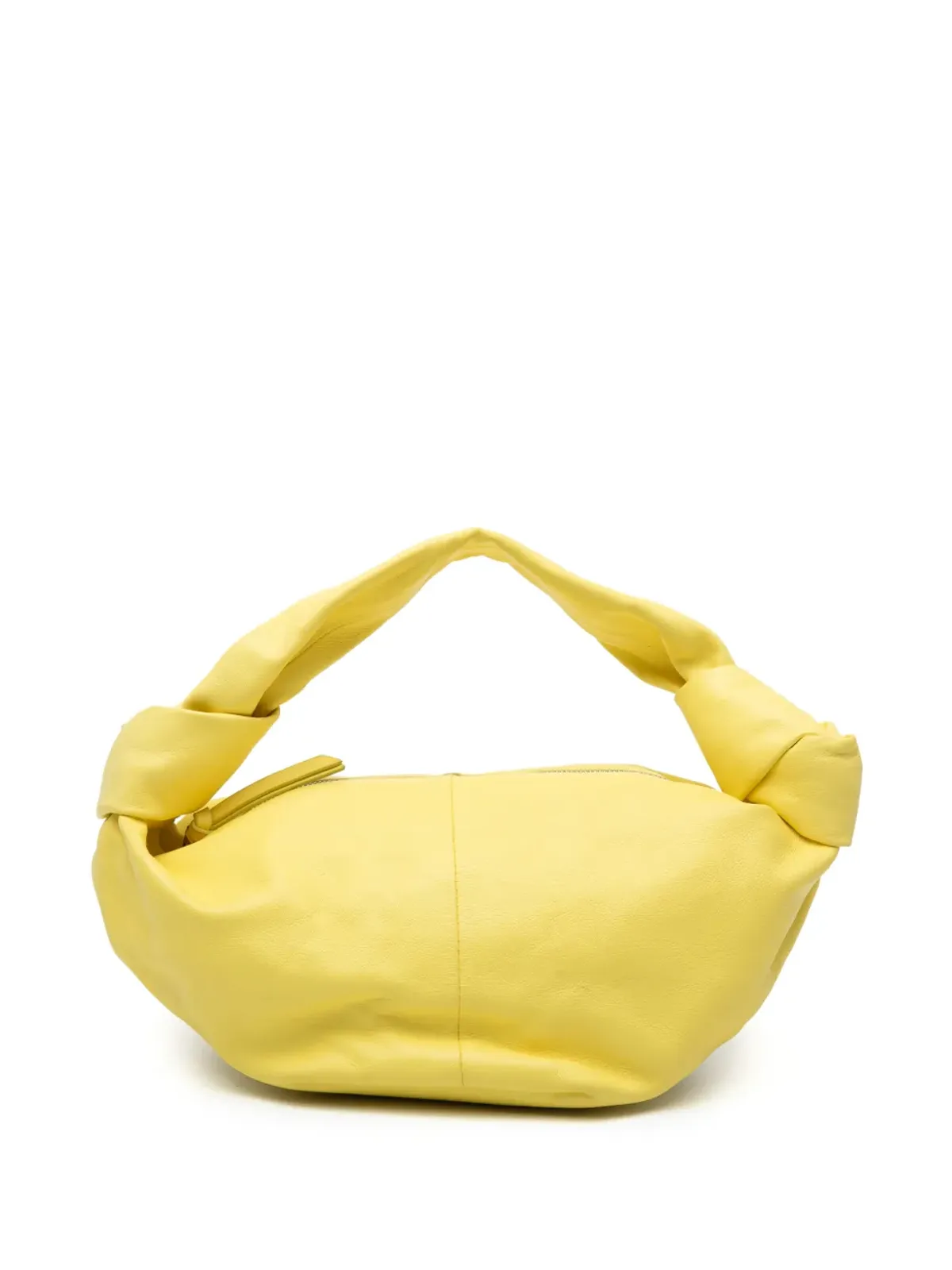 Bottega Veneta ヴィンテージ カーフスキン ダブルノット バッグ - イエロー - 画像1