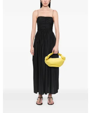 Bottega Veneta ヴィンテージ カーフスキン ダブルノット バッグ - イエロー - サムネイル2