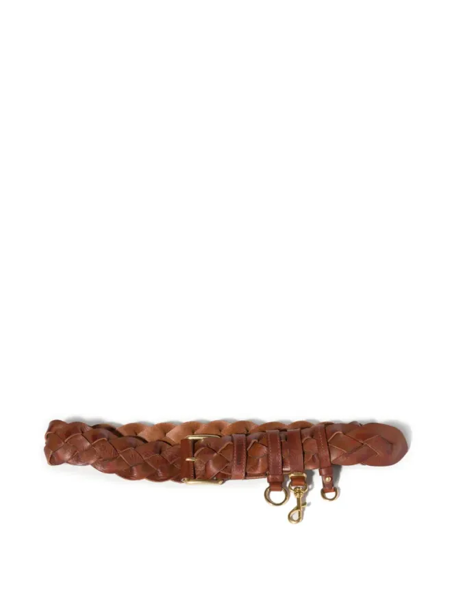 Miu Miu Miu Miu 編み込みレザーベルトの商品画像