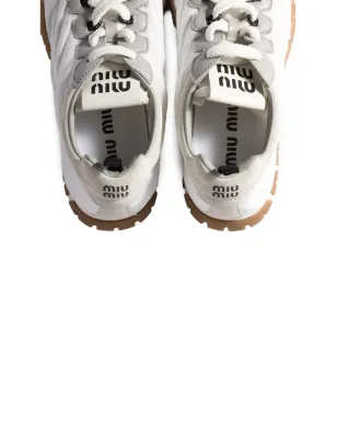 Miu Miu タイヤステッチスニーカー - サムネイル4