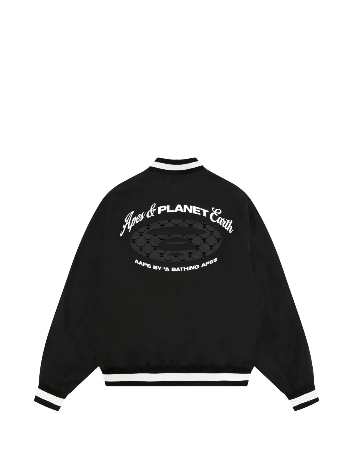 AAPE BY *A BATHING APE® ロゴディテール ボンバージャケット - 画像2