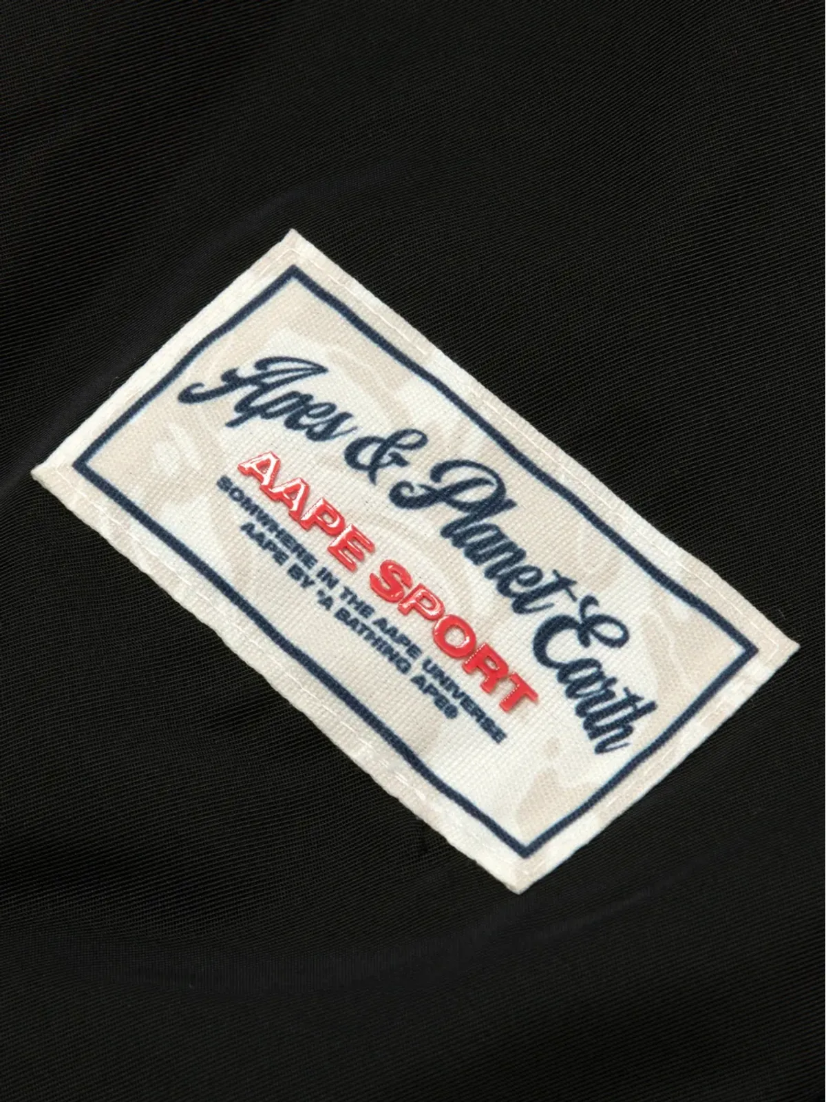 AAPE BY *A BATHING APE® ロゴディテール ボンバージャケット - 画像3