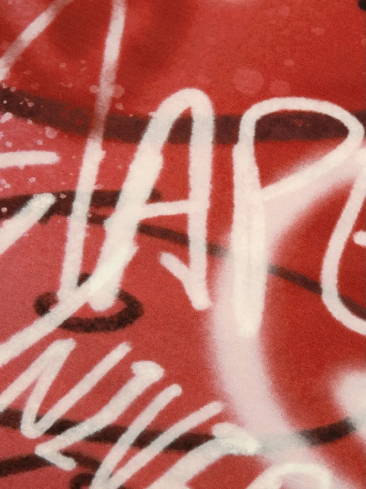 AAPE BY *A BATHING APE® グラフィティプリントTシャツ - 画像5