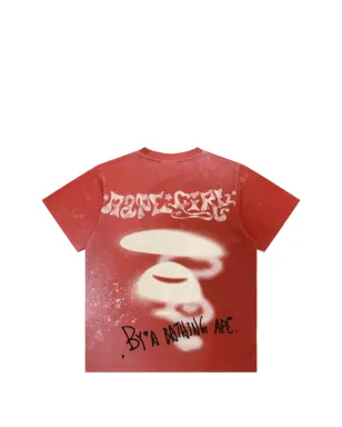 AAPE BY *A BATHING APE® グラフィティプリントTシャツ - サムネイル2