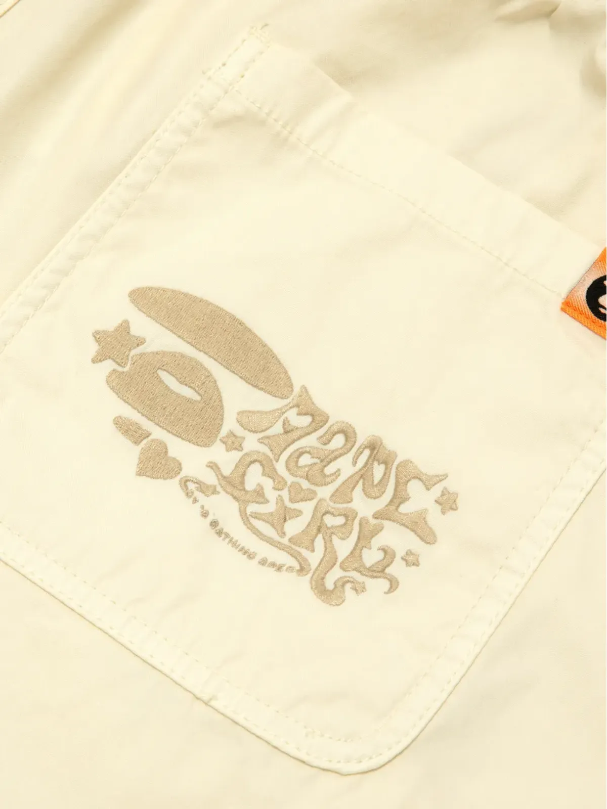 AAPE BY *A BATHING APE® エラスティックウエストバンド ロゴ トラウザー - 画像3