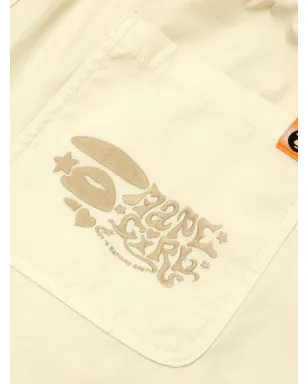 AAPE BY *A BATHING APE® エラスティックウエストバンド ロゴ トラウザー - サムネイル3