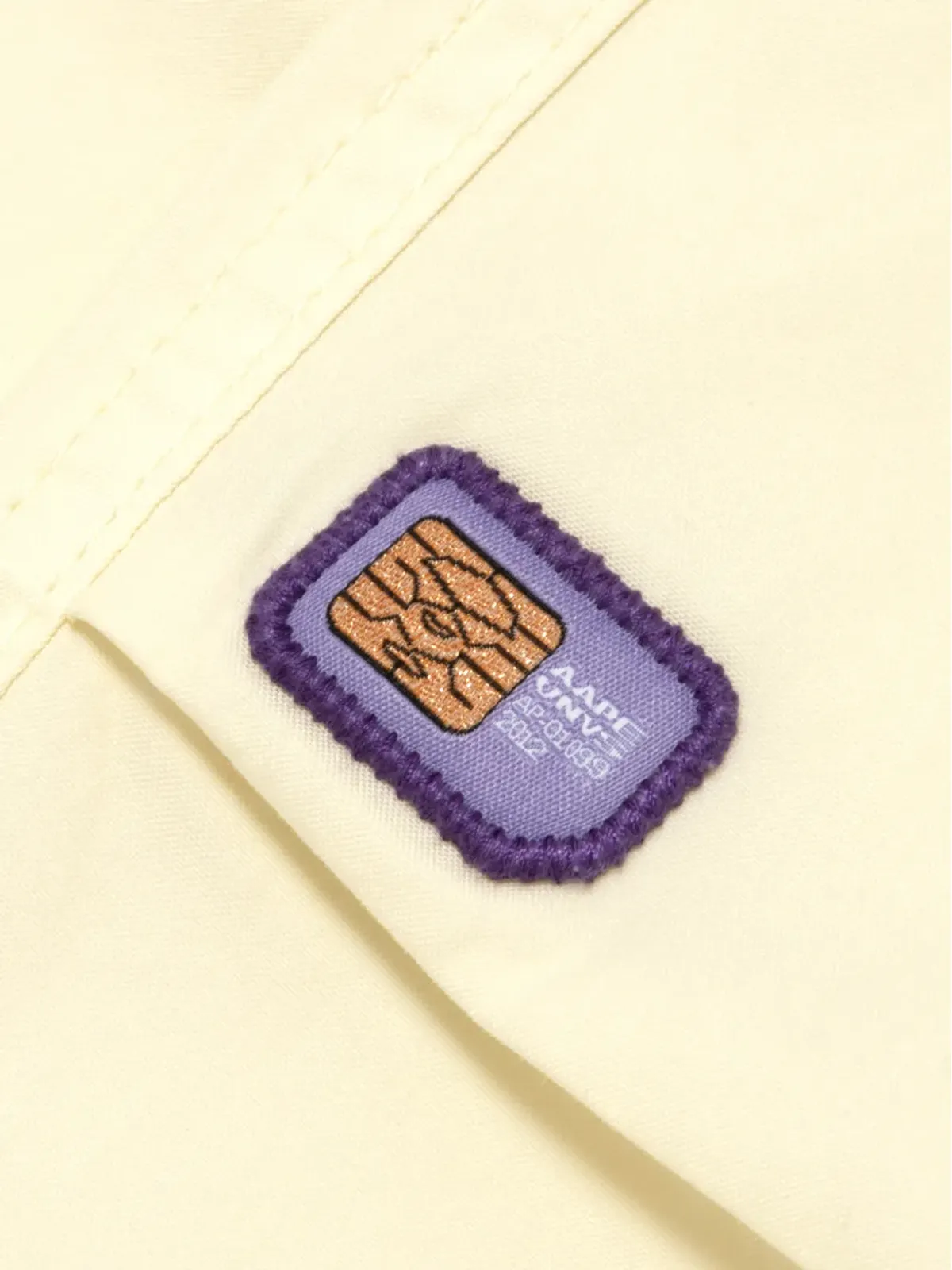 AAPE BY *A BATHING APE® エラスティックウエストバンド ロゴ トラウザー - 画像4