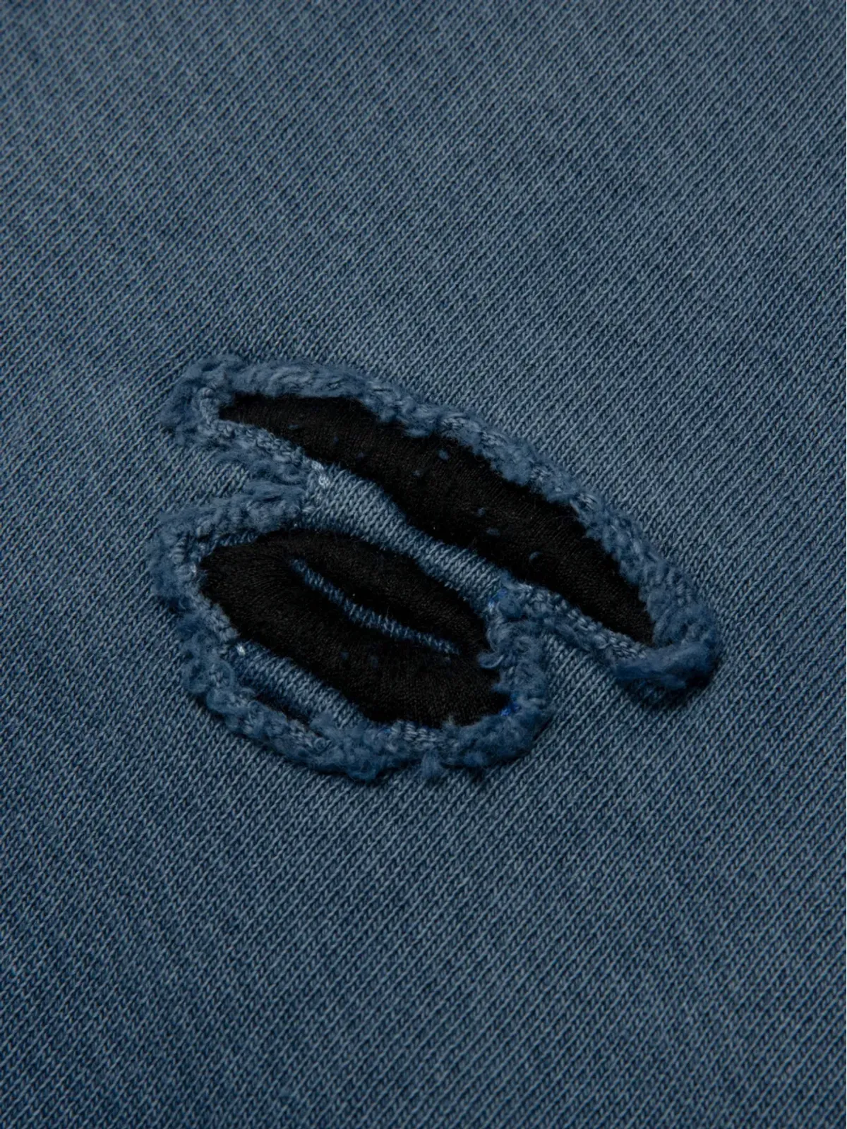 AAPE BY A BATHING APE ロゴ刺繍入りクルーネックスウェットシャツ - Blue - 画像4
