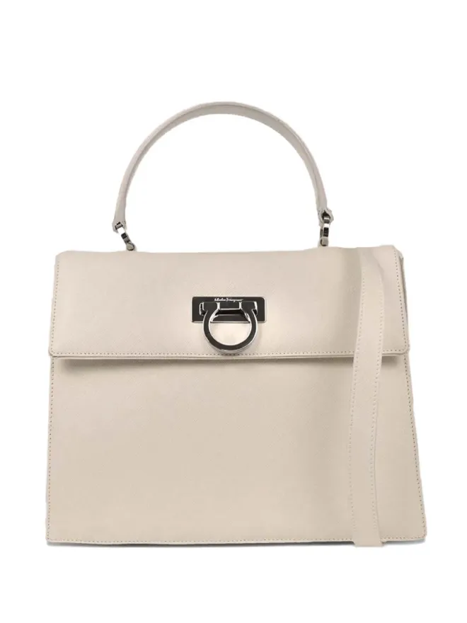 Ferragamo Pre-Owned Ferragamo Pre-Owned 1990s-2000s ガンチーニ レザー トートバッグの商品画像