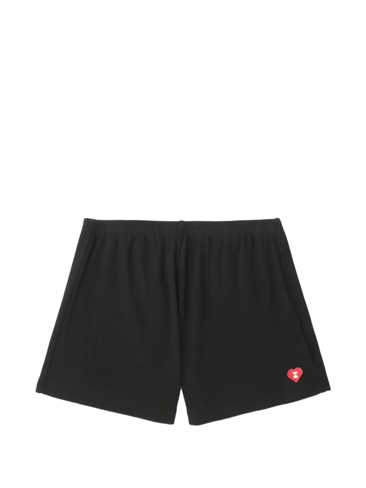APEE™ by A BATHING APE ハートモチーフ コットンショーツ - 画像1