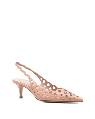 Gianvito Rossi スリングバックパンプス - ピンク - サムネイル2