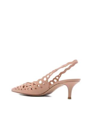 Gianvito Rossi スリングバックパンプス - ピンク - サムネイル3