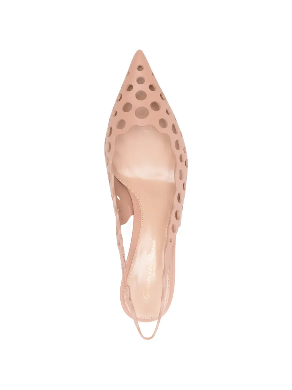 Gianvito Rossi スリングバックパンプス - ピンク - 画像4
