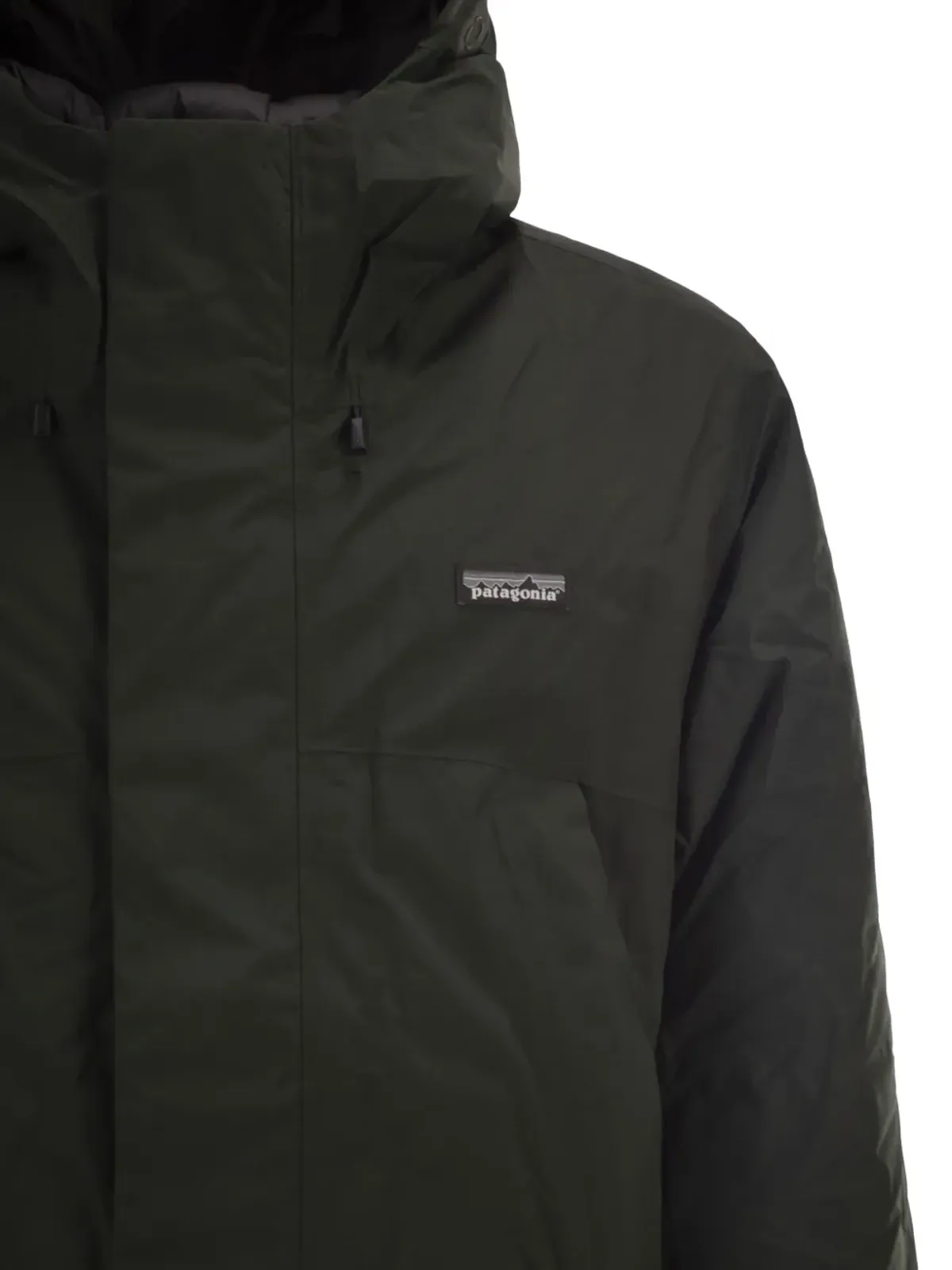 Patagonia ストームシャドウ フード付きパデッドジャケット - グリーン - 画像4