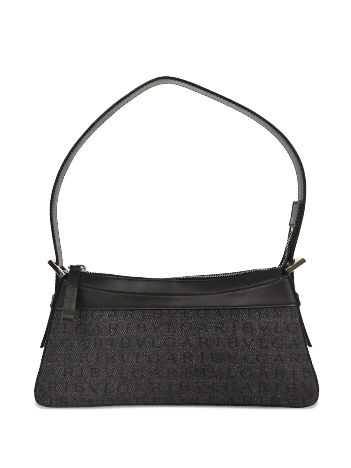 Bvlgari Pre-Owned ロゴマニア ショルダーバッグ ブラック - 画像1