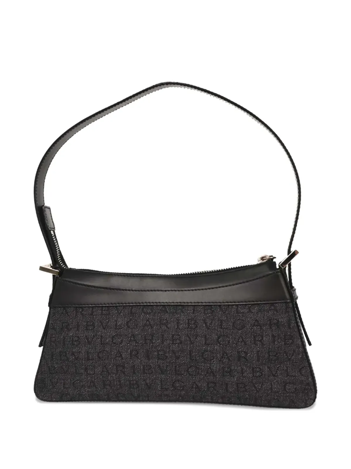 Bvlgari Pre-Owned ロゴマニア ショルダーバッグ ブラック - 画像2
