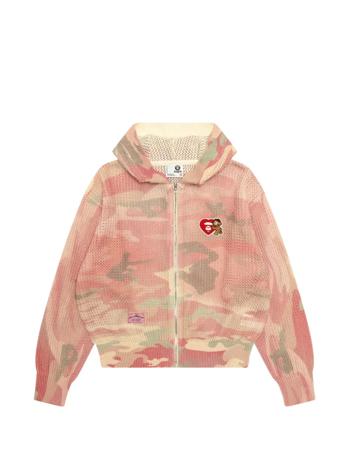 AAPE BY *A BATHING APE® カモフラージュ柄フーディー - 画像1