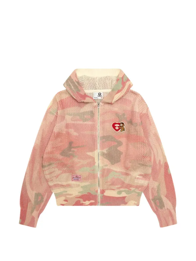 AAPE BY *A BATHING APE® AAPE BY *A BATHING APE® カモフラージュ柄フーディーの商品画像