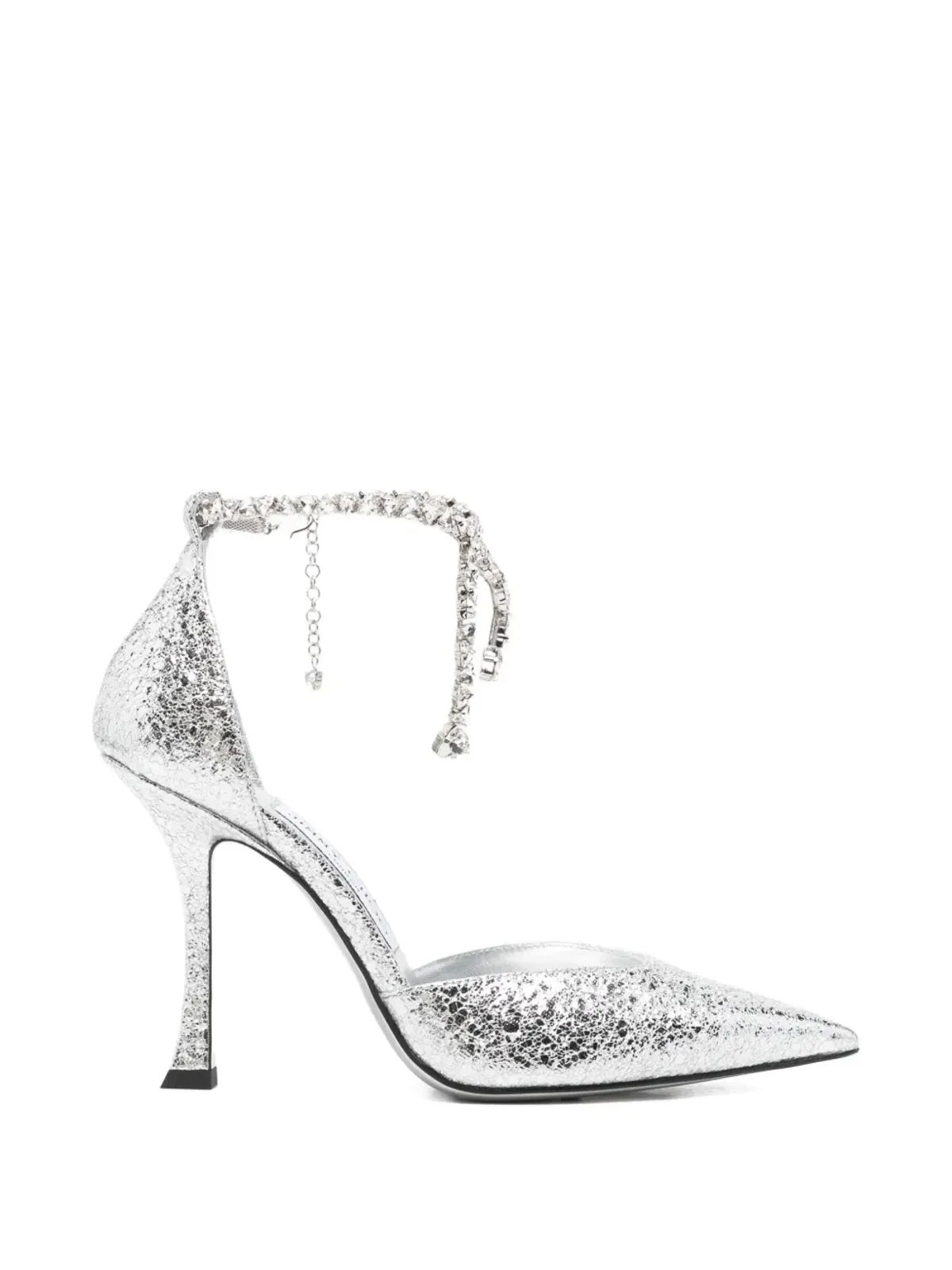 Jimmy Choo Stevie メタリックヒールパンプス - 画像1