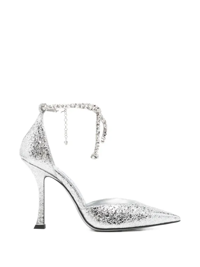 Jimmy Choo Jimmy Choo Stevie メタリックヒールパンプスの商品画像