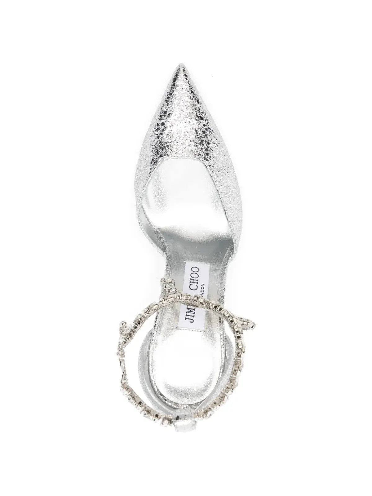 Jimmy Choo Stevie メタリックヒールパンプス - 画像4