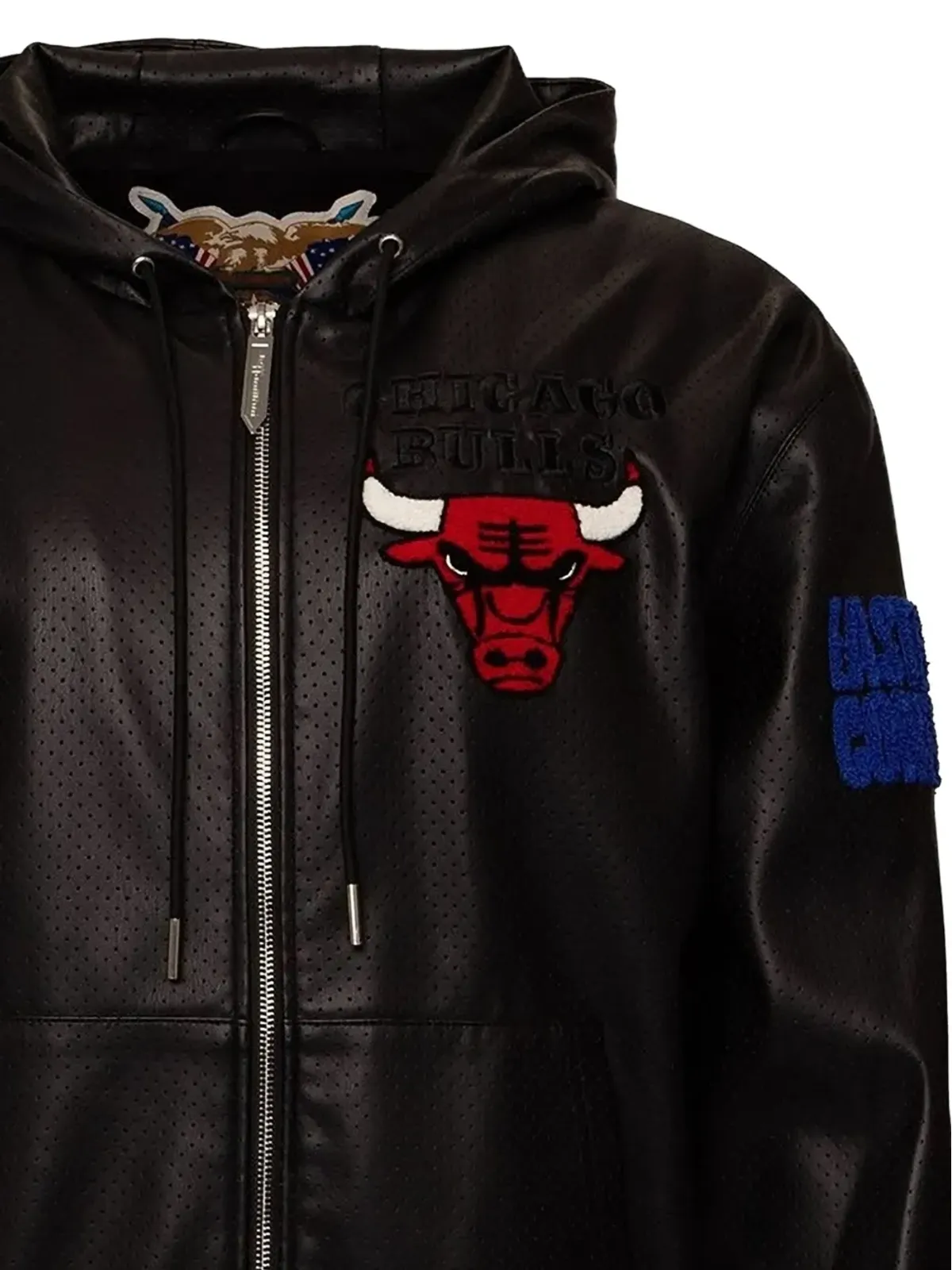 Jeff Hamilton x NBA ジップファスナー付きボンバージャケット - 画像2