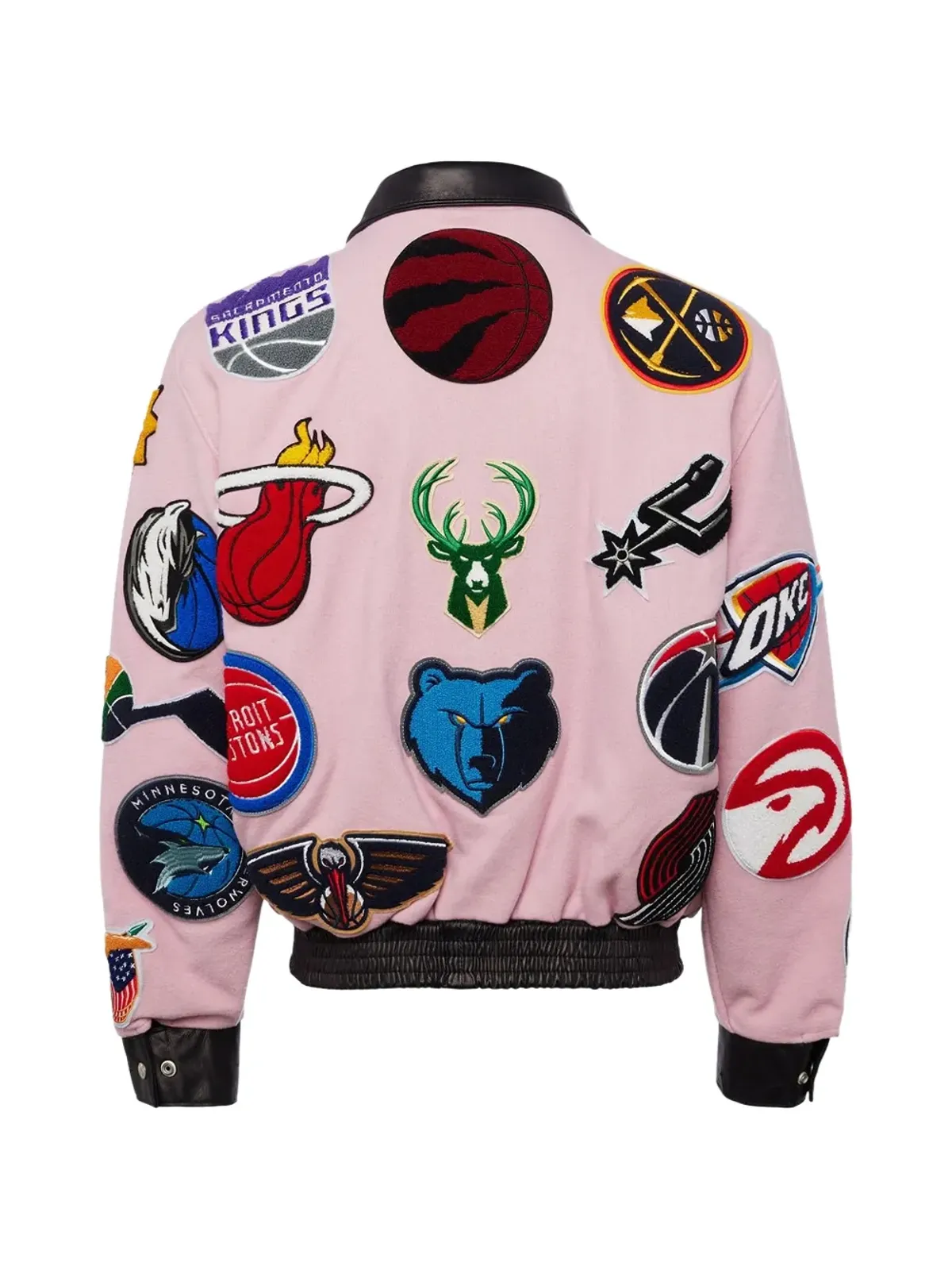 Jeff Hamilton NBAパッチ ボンバージャケット - 画像2