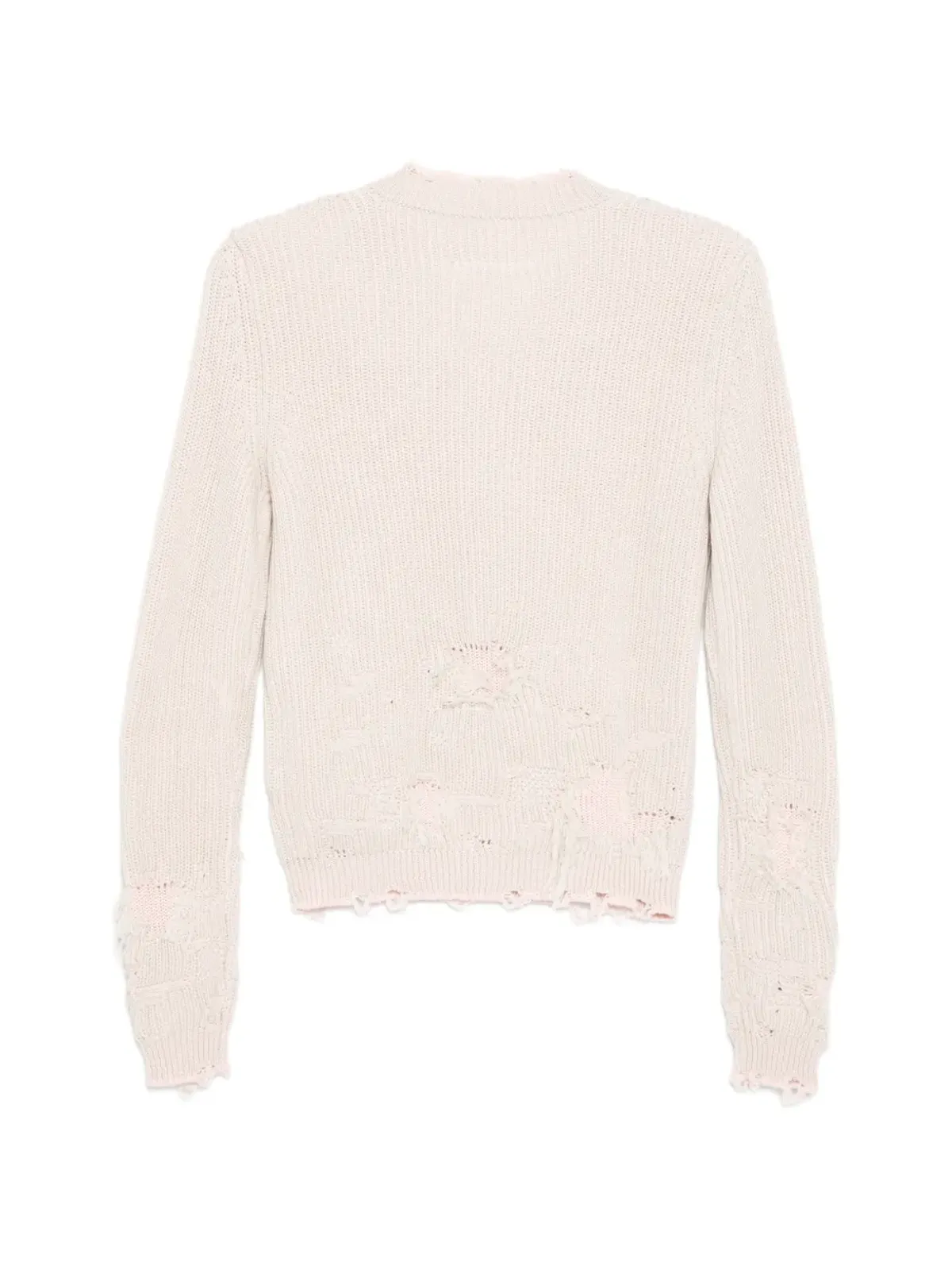 MM6 Maison Margiela ダメージ加工セーター - ピンク - 画像2