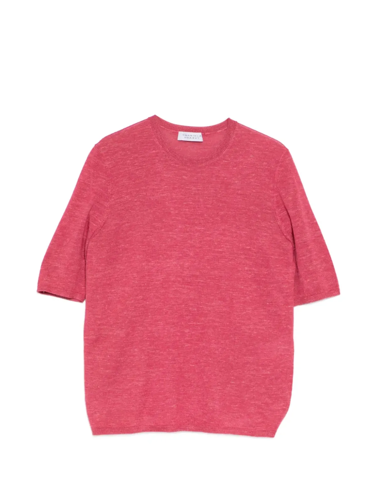 Gabriela Hearst Chryse Knit T-Shirt - Red - 画像1