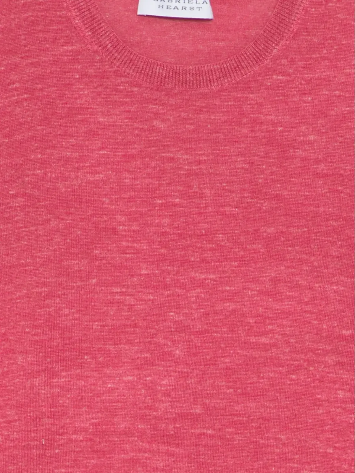 Gabriela Hearst Chryse Knit T-Shirt - Red - 画像3