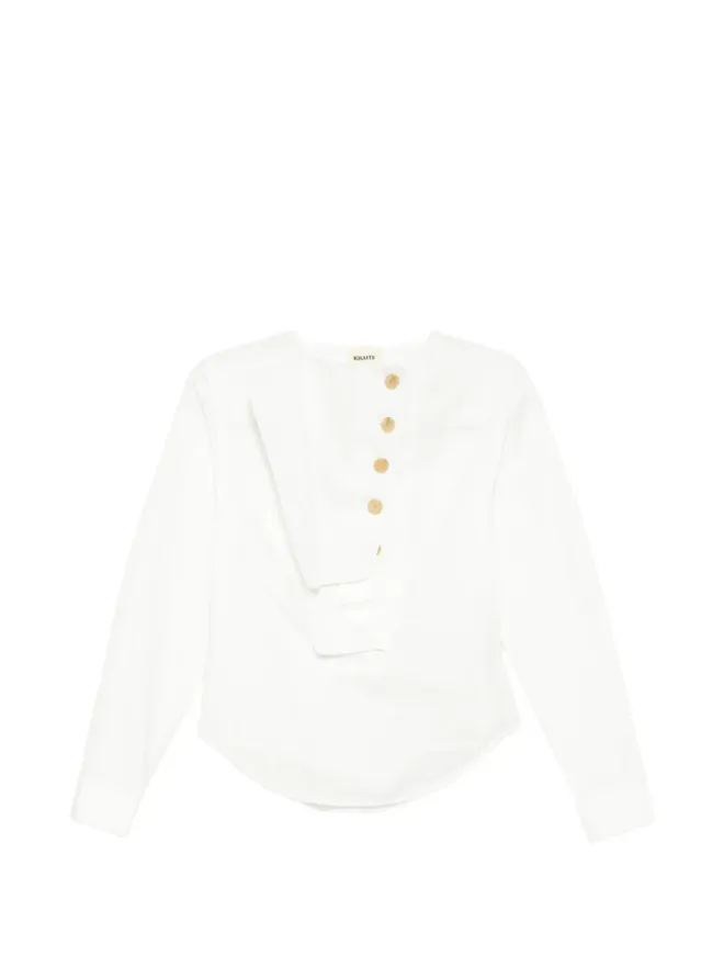 KHAITE KHAITE Poe トップ - Whiteの商品画像