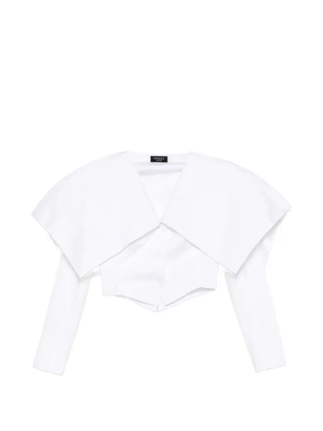 A.W.A.K.E. MODE A.W.A.K.E. Mode Vネックジャケット - Whiteの商品画像