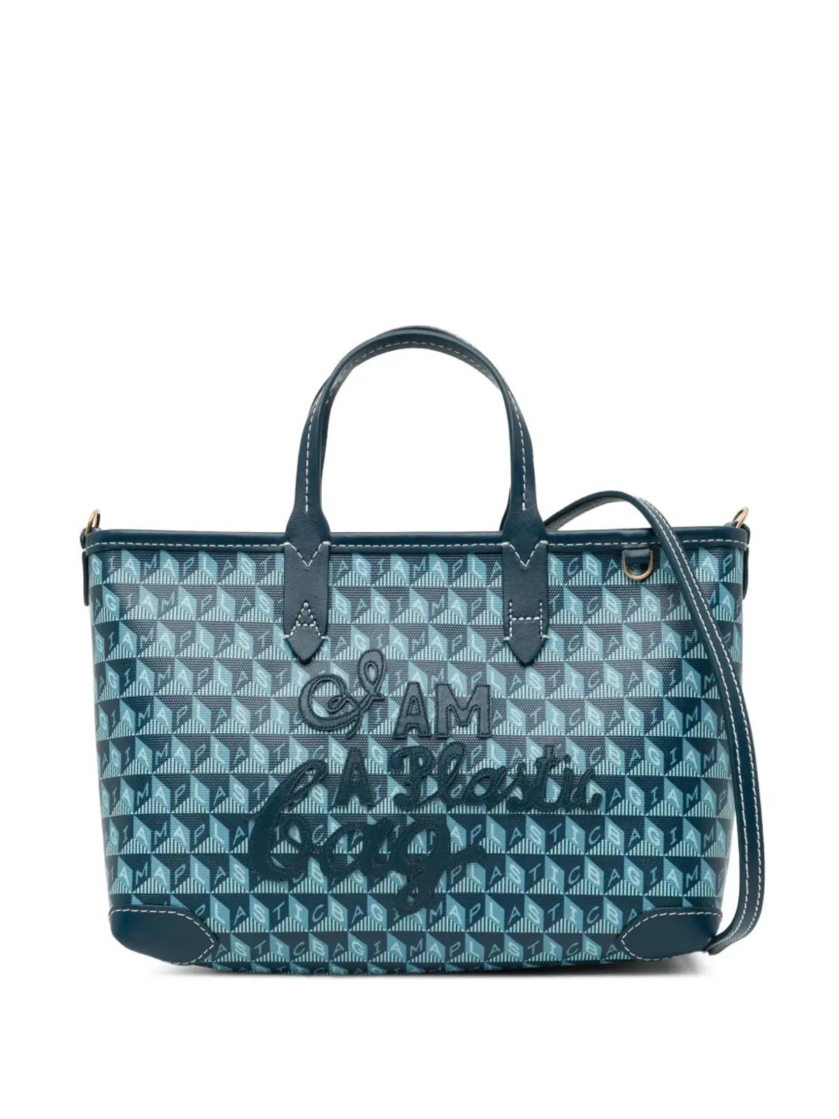 Anya Hindmarch I Am A Plastic トートバッグ - 画像1
