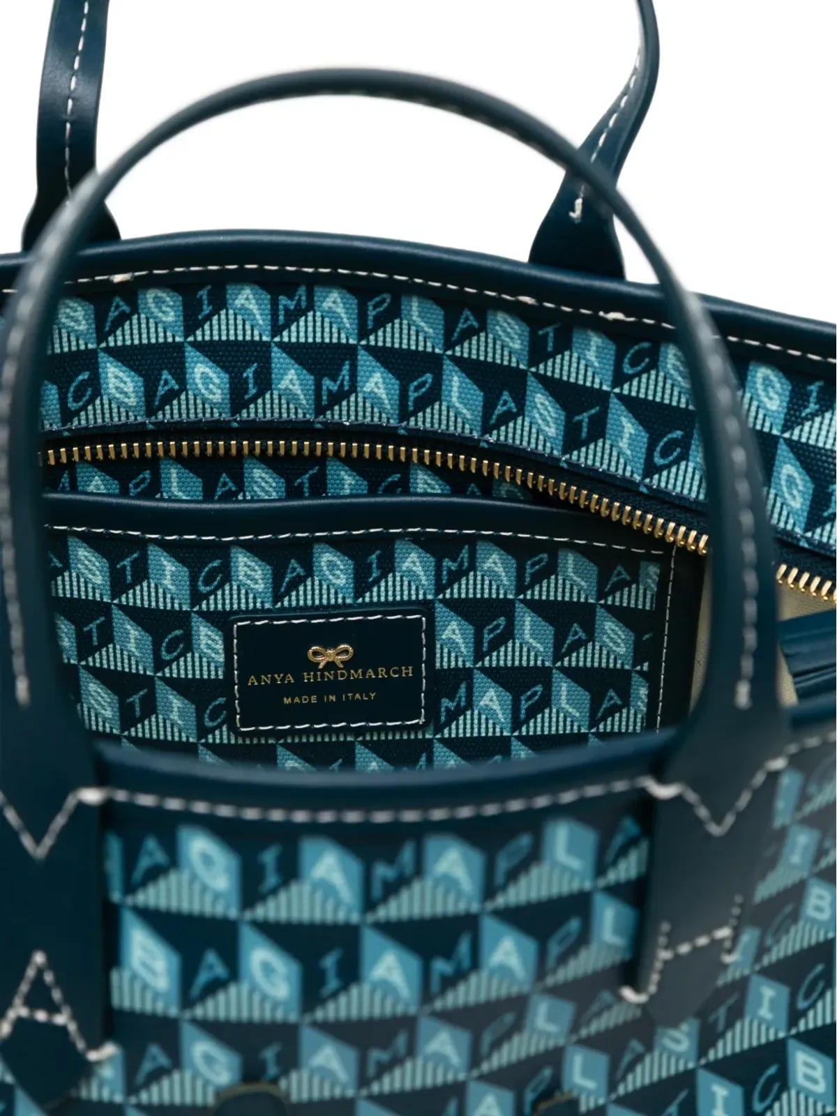 Anya Hindmarch I Am A Plastic トートバッグ - 画像5