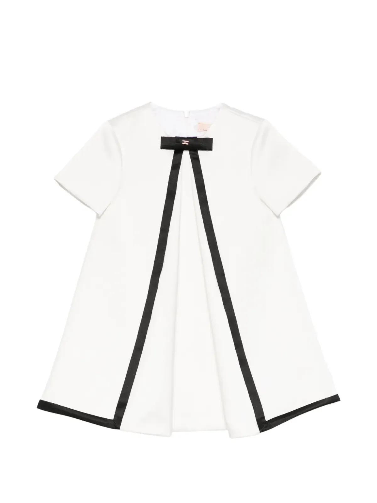 Elisabetta Franchi La Mia Bambina リボンディテールのドレス - 画像1