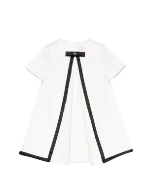 Elisabetta Franchi La Mia Bambina リボンディテールのドレス - サムネイル1