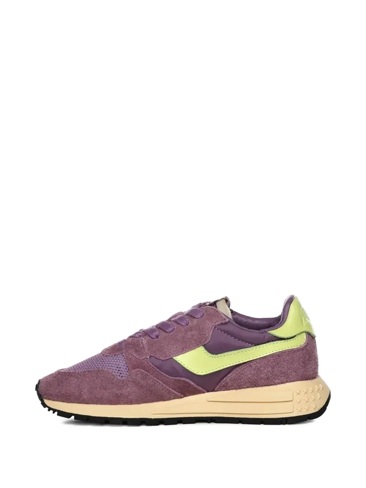 Autry メッシュレザー トレーナー - Purple - 画像4