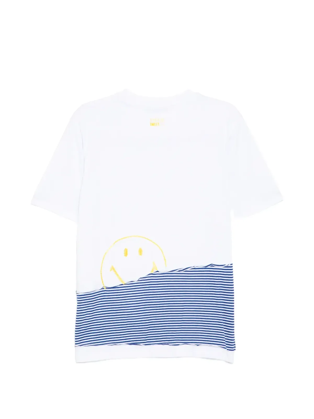 Joshua Sanders ストライプ柄カットアウトTシャツ - White - 画像2