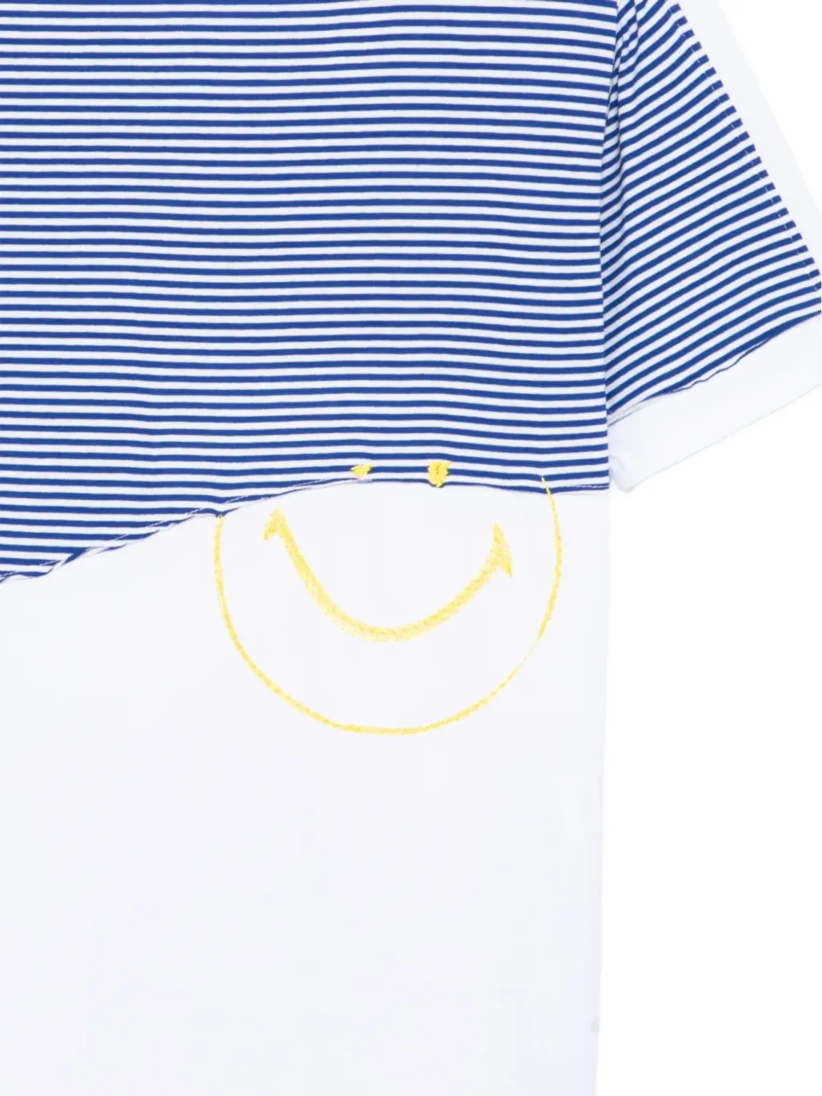 Joshua Sanders ストライプ柄カットアウトTシャツ - White - 画像3