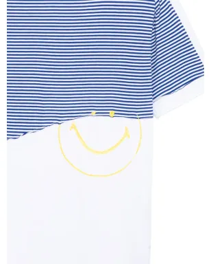 Joshua Sanders ストライプ柄カットアウトTシャツ - White - サムネイル3