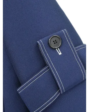 Celine Pre-Owned ダブルブレストコート - サムネイル4